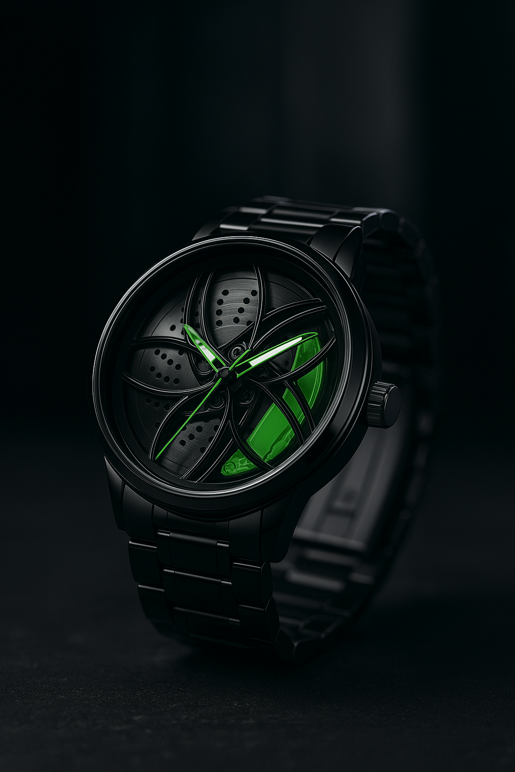 Porsche (Green)- Gyro watch