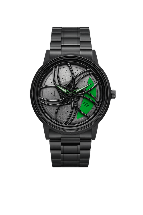 Porsche (Green)- Gyro watch